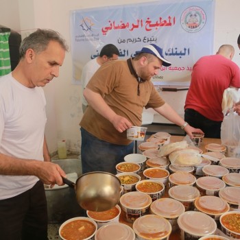دعم وتطوع في تكية رفح 