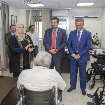 Donation a wheelchair - Ramallah