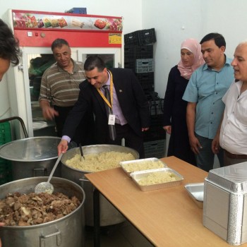 voluntary work in Tkiyet Maryam in Bethlehem