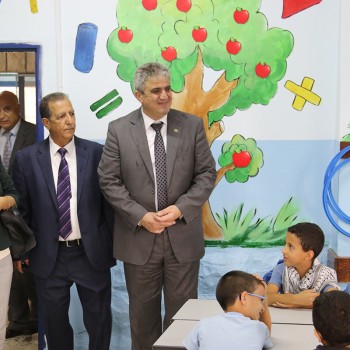 Supporting Hizma boys' school